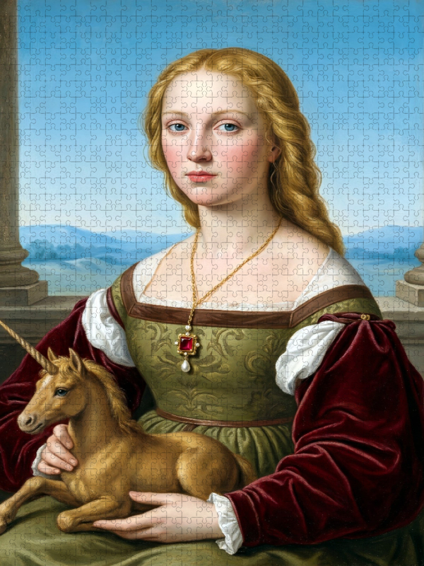 Bildnis einer Dame mit dem Einhorn