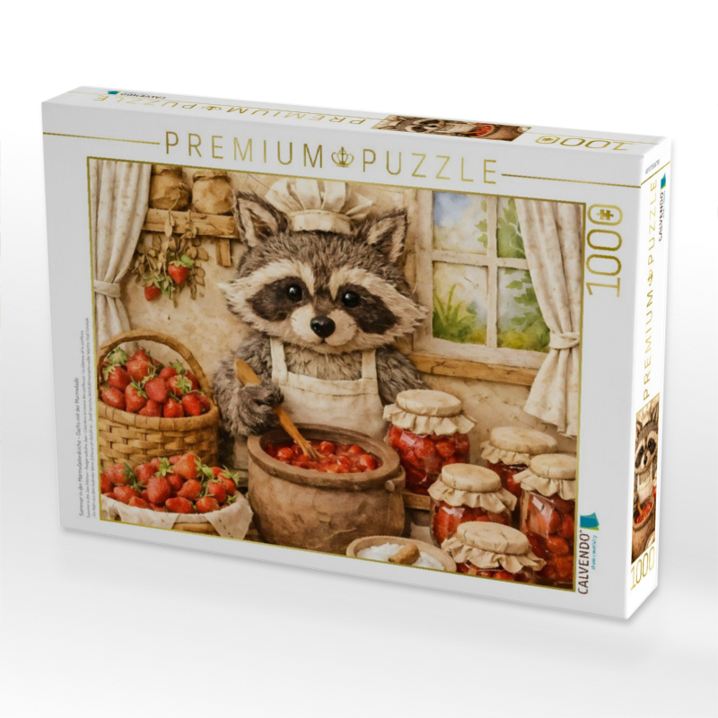 Sommer in der Marmeladenküche - Dachs mit der Marmelade