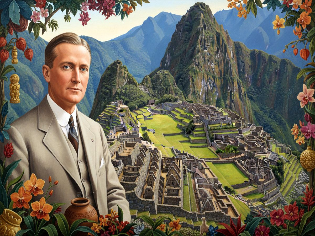 Hiram Bingham III (1875–1956), Archäologe, entdeckte Machu Picchu