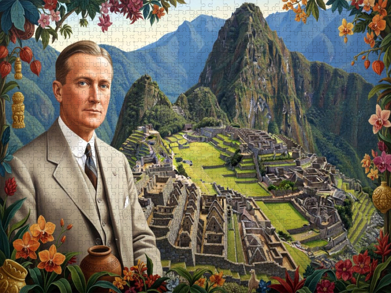 Hiram Bingham III (1875–1956), Archäologe, entdeckte Machu Picchu