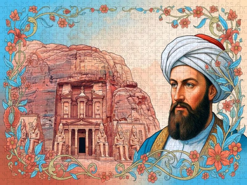 Johann Ludwig Burckhardt (1784–1817), Archäologe, entdeckte Petra, reiste als Scheich Ibrahim