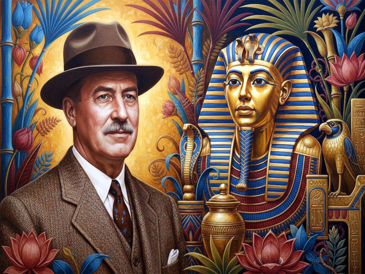 Howard Carter (1874–1939), Archäologe, entdeckte das Grab des Tutanchamun