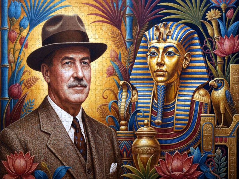 Howard Carter (1874–1939), Archäologe, entdeckte das Grab des Tutanchamun