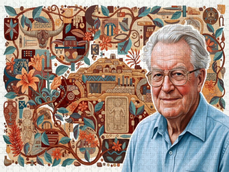 James Mellaart (1925–2012), Archäologe, entdeckte Çatalhöyük