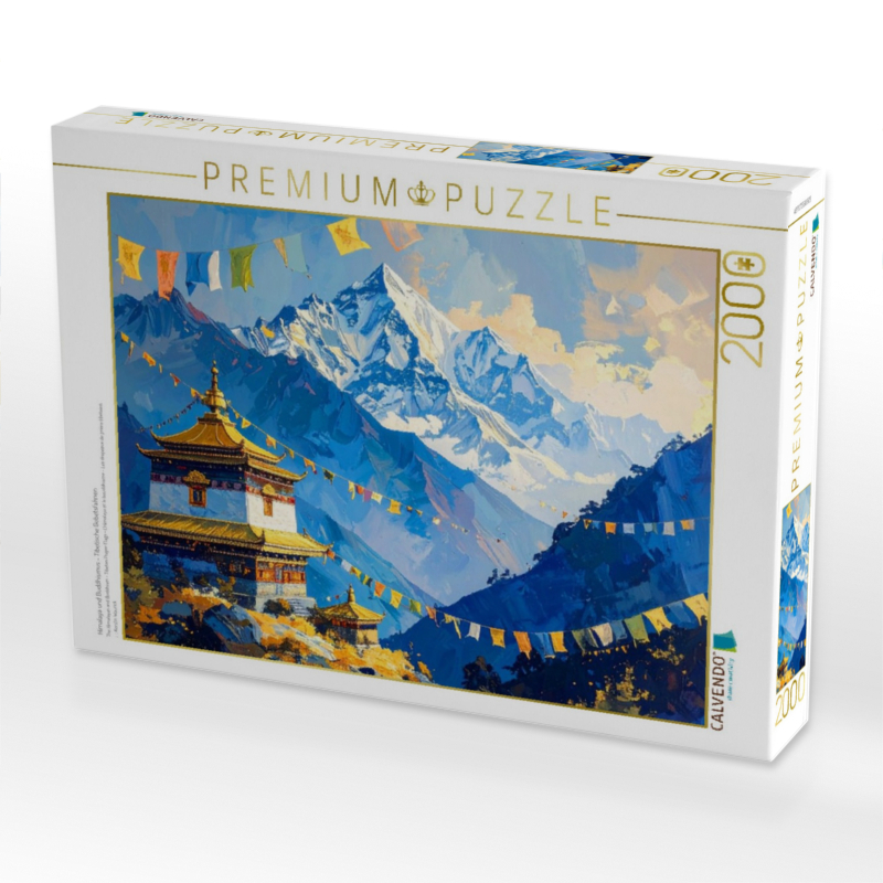 Himalaya und Buddhismus - Tibetische Gebetsfahnen