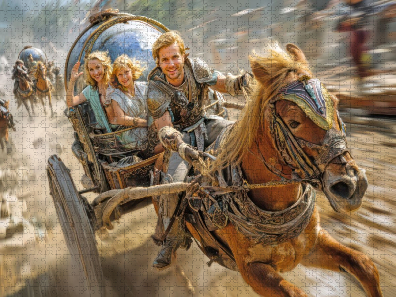 Pferde und Kutschen