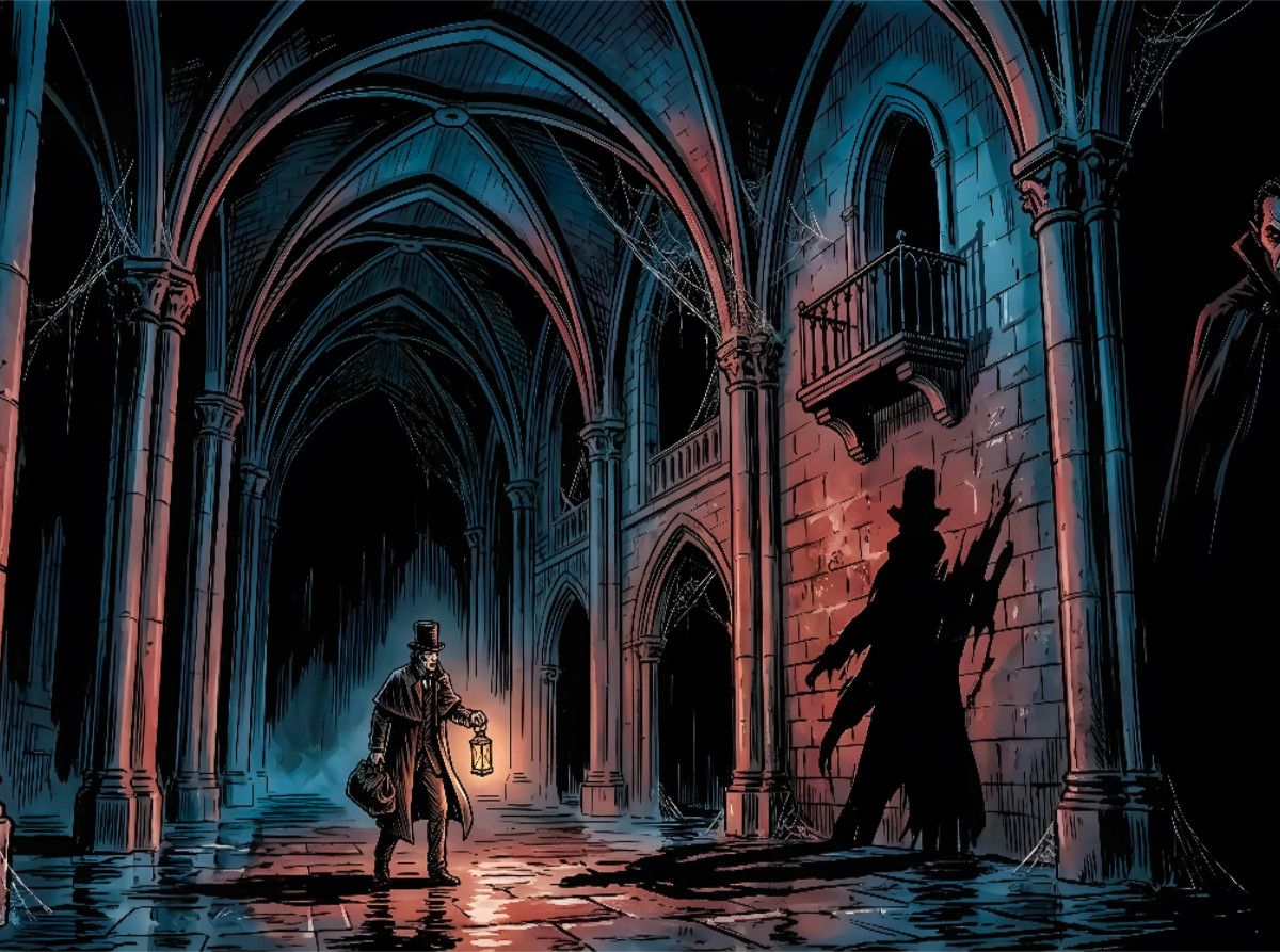 Ein Gast im Schloss der Finsternis