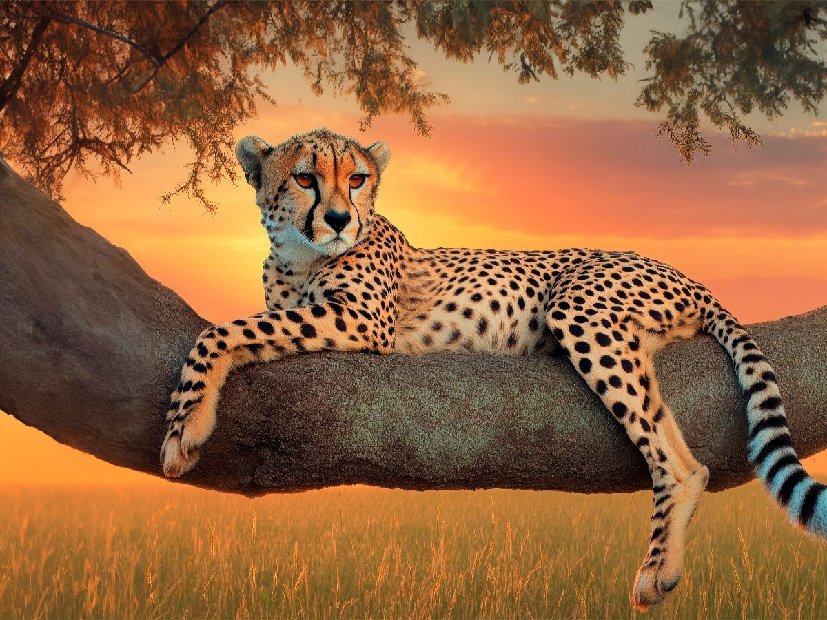 Gepard - Anmut in der Dämmerung