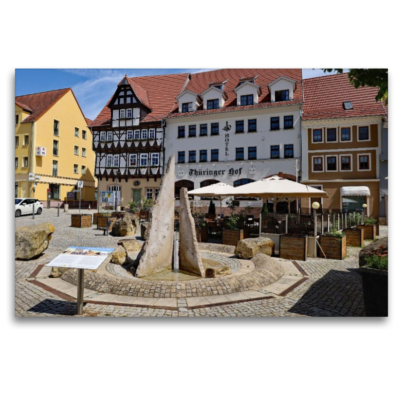 Der Wilhelm Hermanns Brunnen auf dem Anger