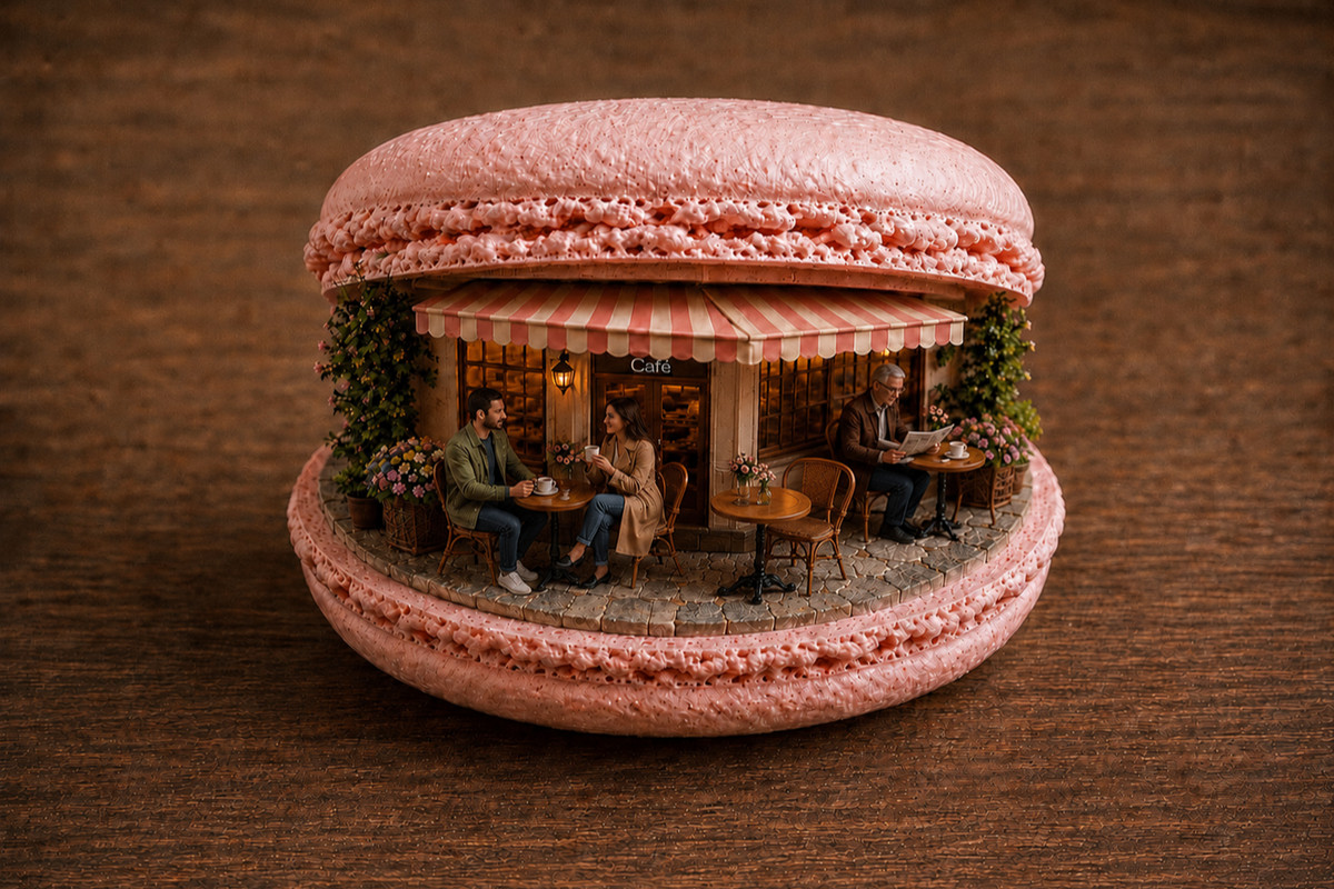 Cafe im Macaron
