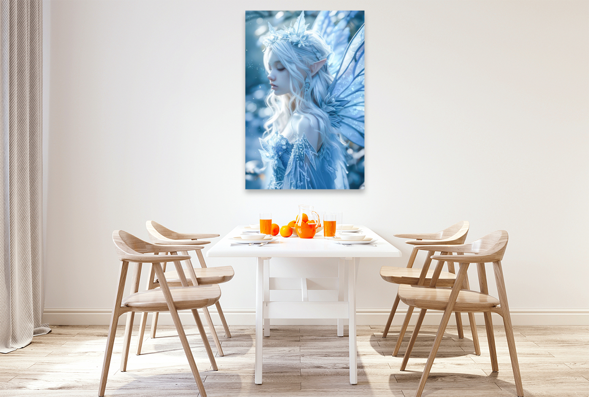 Fee der Eisblumen