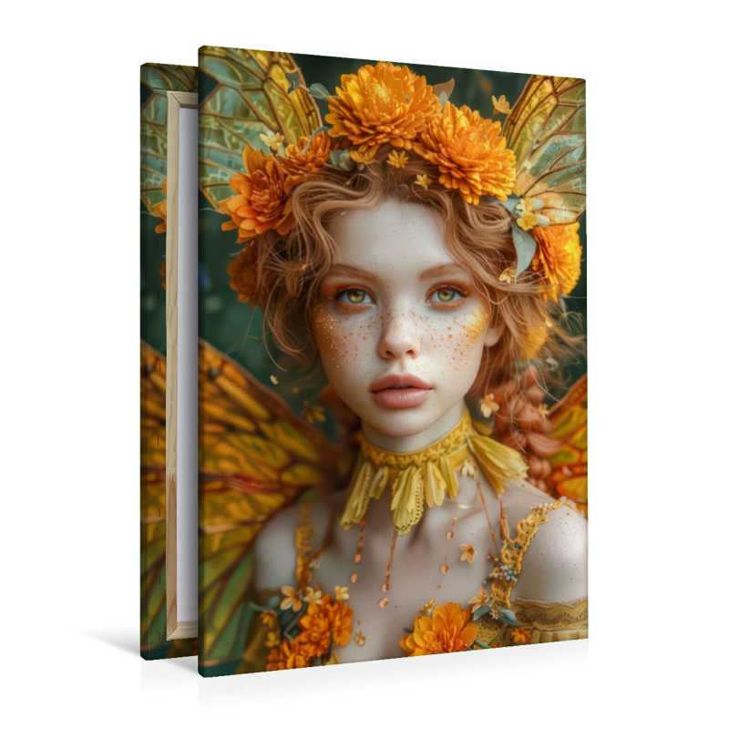 Fee der Chrysanthemen