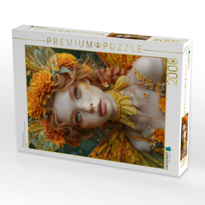 Fee der Chrysanthemen