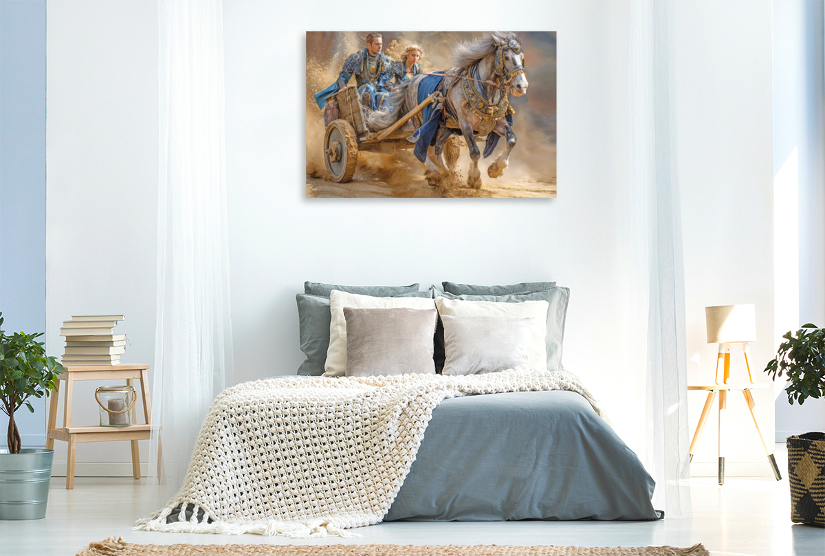 Pferde und Kutschen