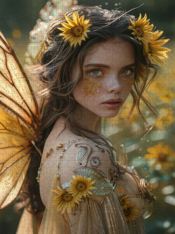 Fee der Sonnenblumen