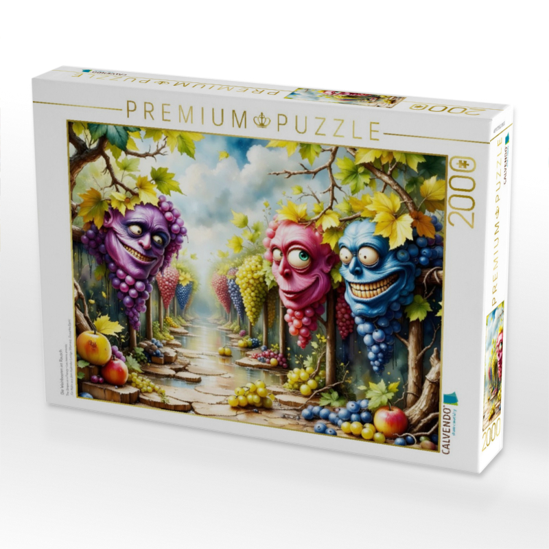 Die Weinbeeren im Rausch