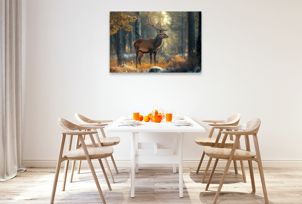 Hirsch - Majestät der Wildnis