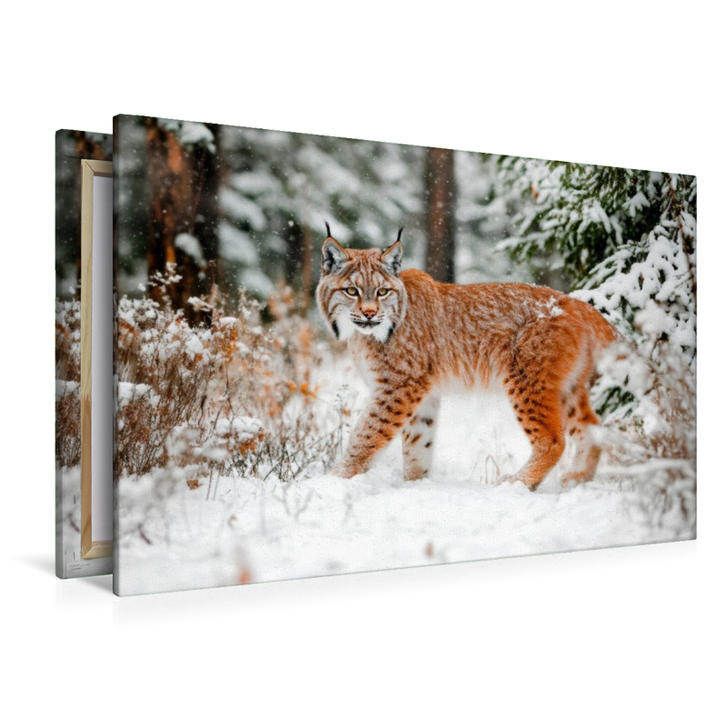Luchs - Begegnung im Winterwald