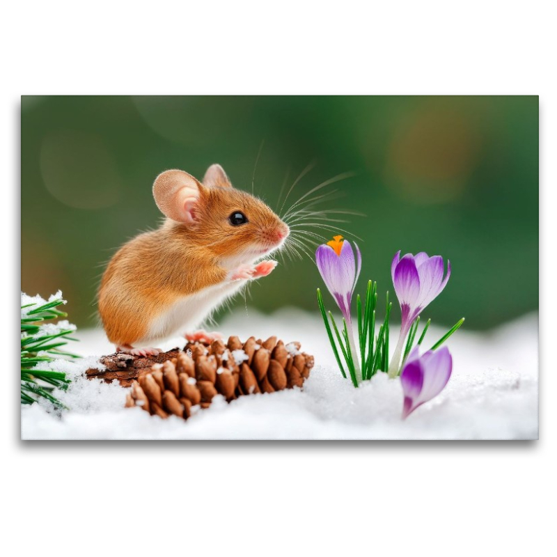 Feldmaus und Krokusse - Zauber des Neubeginns