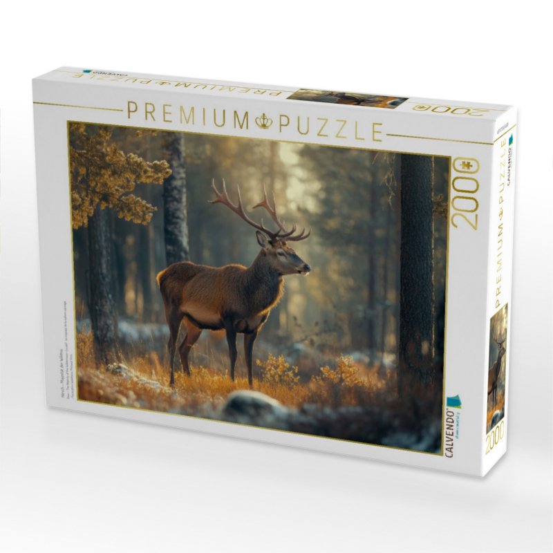 Hirsch - Majestät der Wildnis
