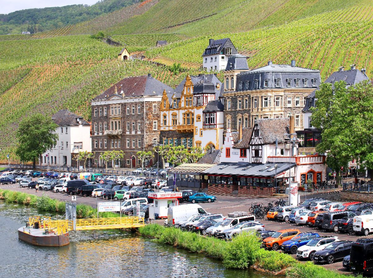 An der Uferpromenade Gestade in Bernkastel-Kues