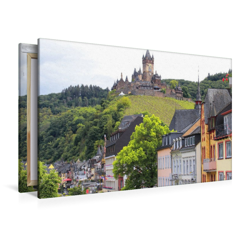 Moselort Cochem mit der Reichsburg