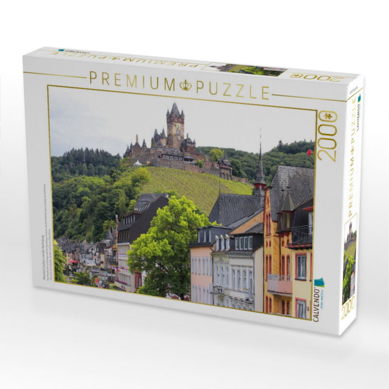 Moselort Cochem mit der Reichsburg