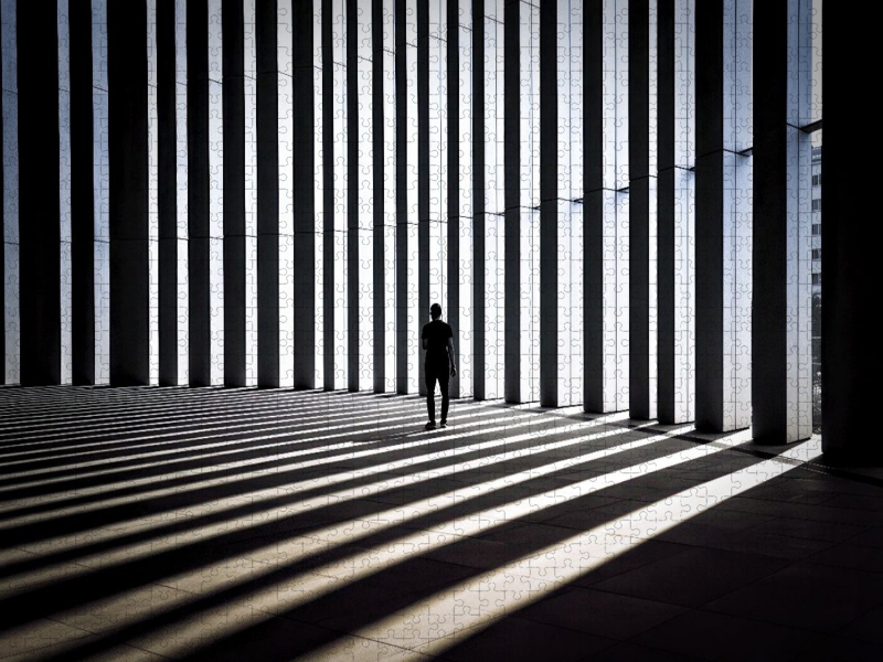 Silhouetten als stille Poesie.