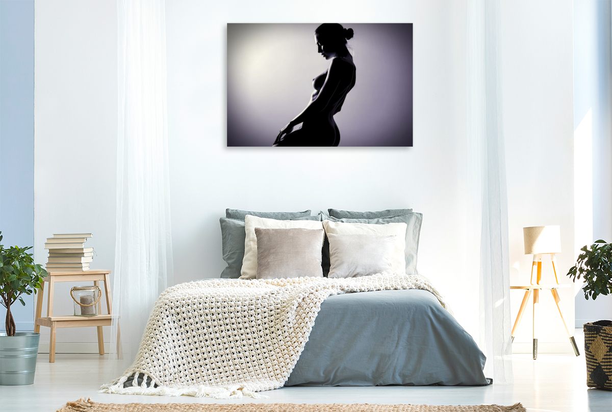 Körper als Silhouettenpoesie — Kunst, die im Kopf weitergeht.
