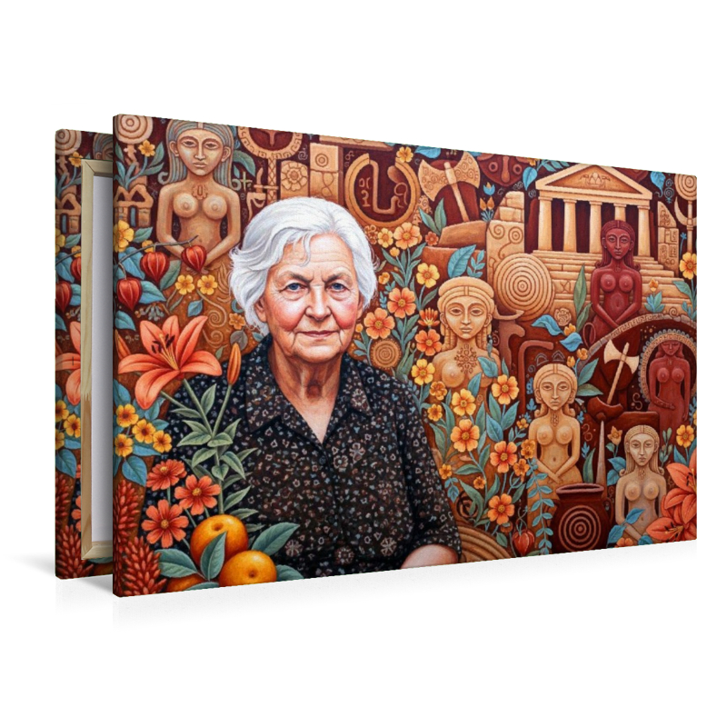 Marija Gimbutas (1921–1994), Archäologin, erforschte neolithische Kulturen Europas