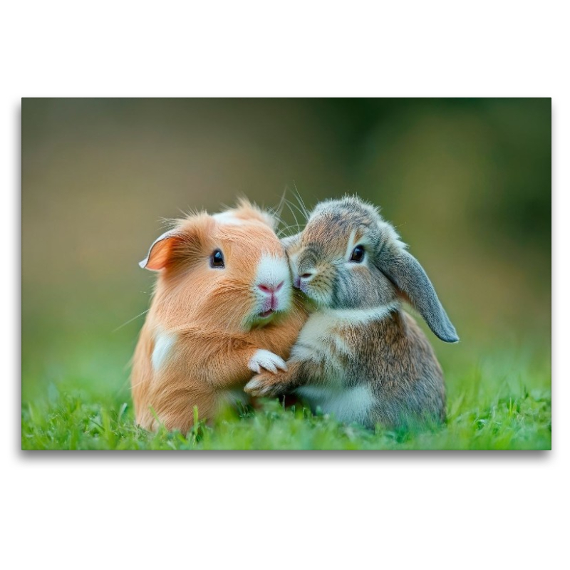 Meerschweinchen und Kaninchen - Sanfte Seelen