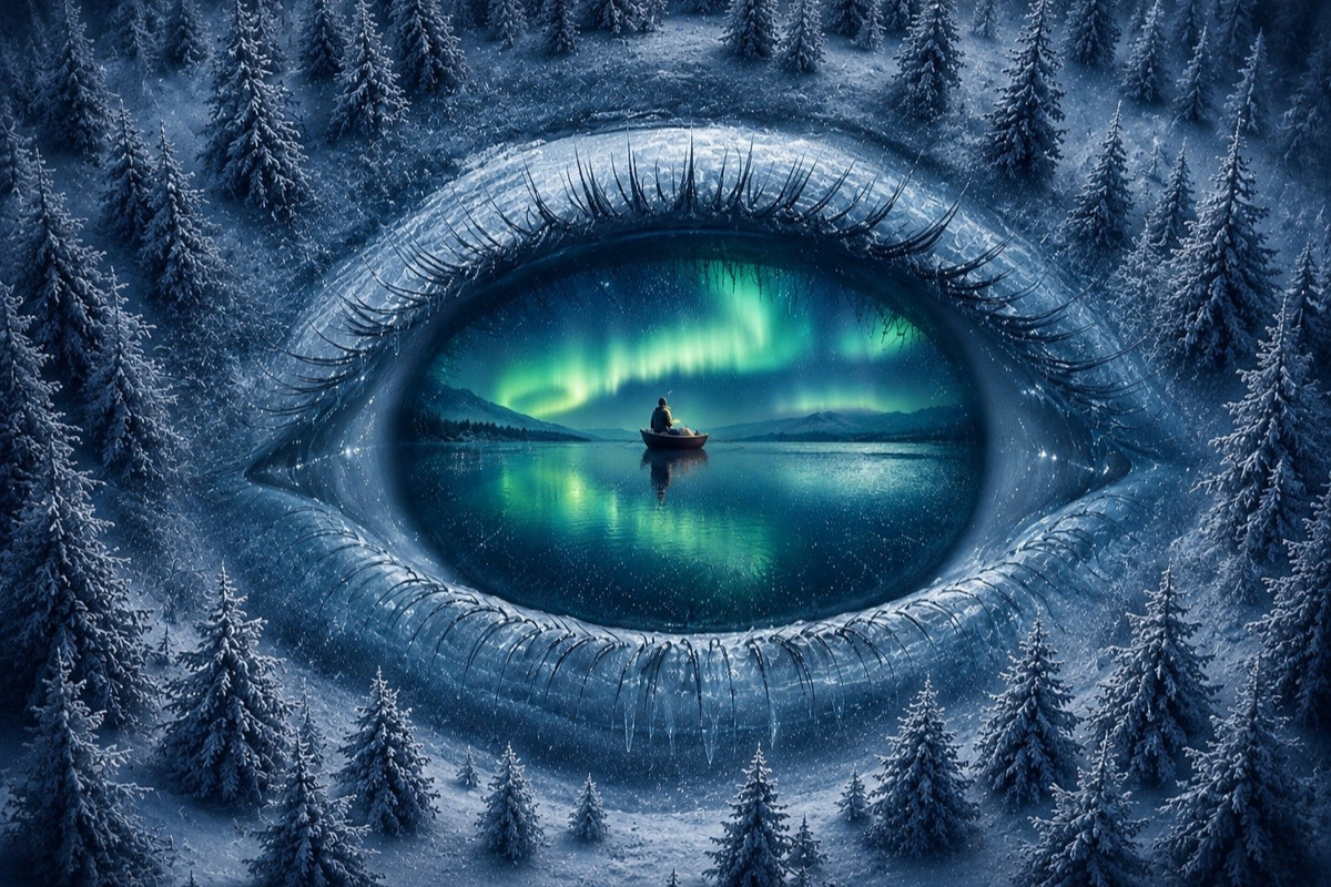Das Auge des Nordlichts