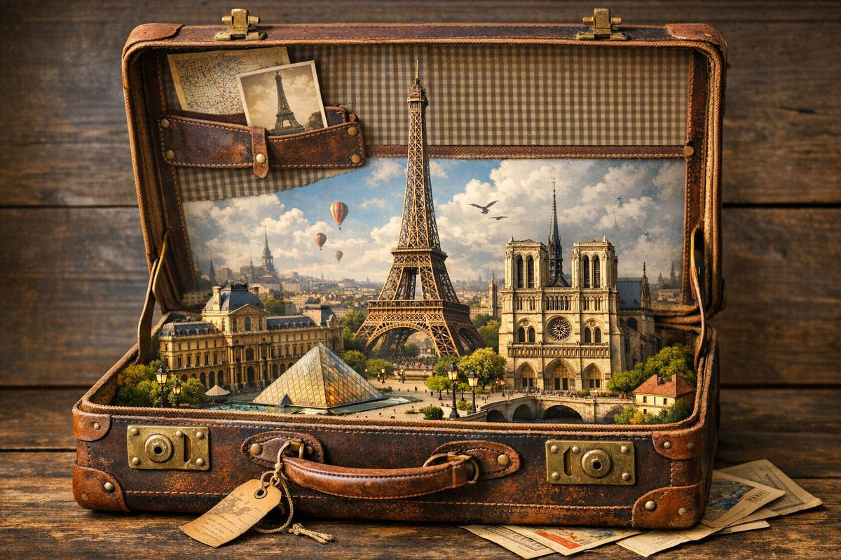 Paris im Koffer
