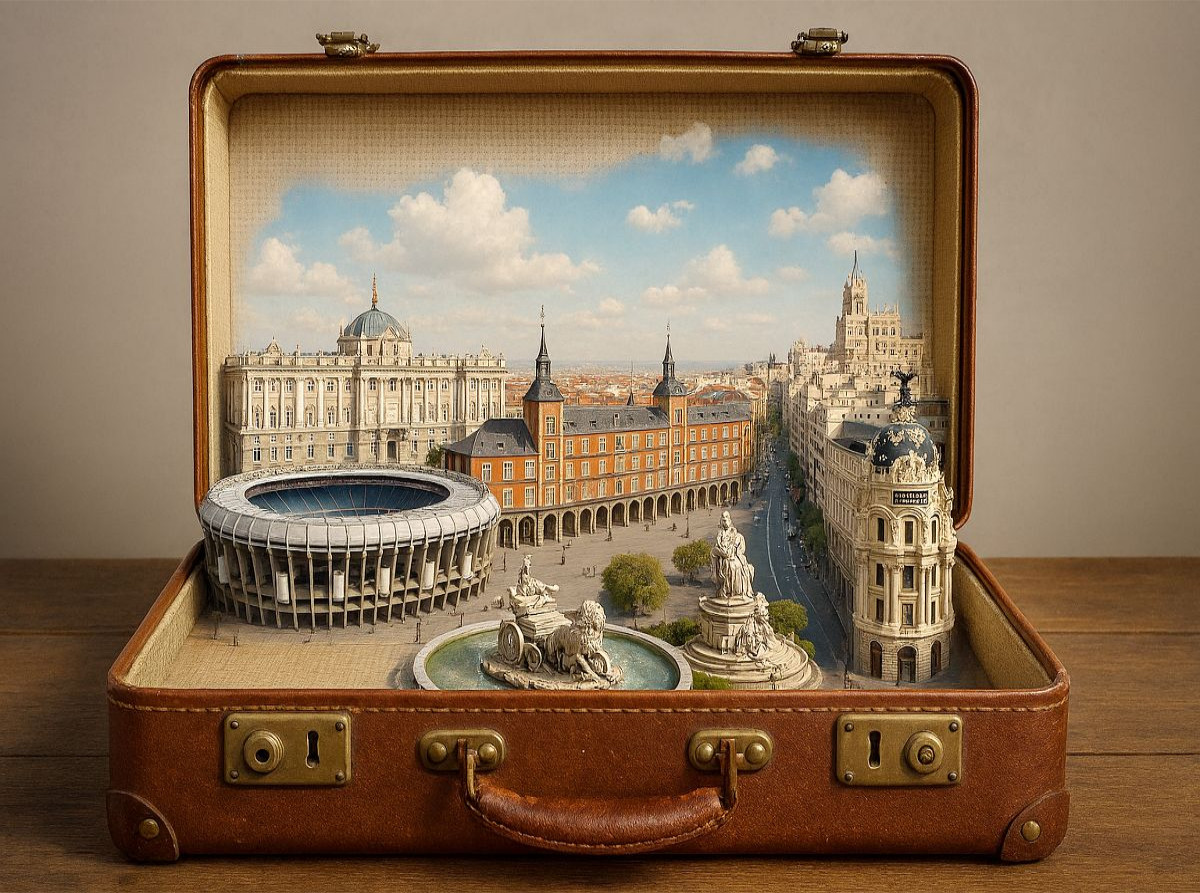 Madrid im Koffer