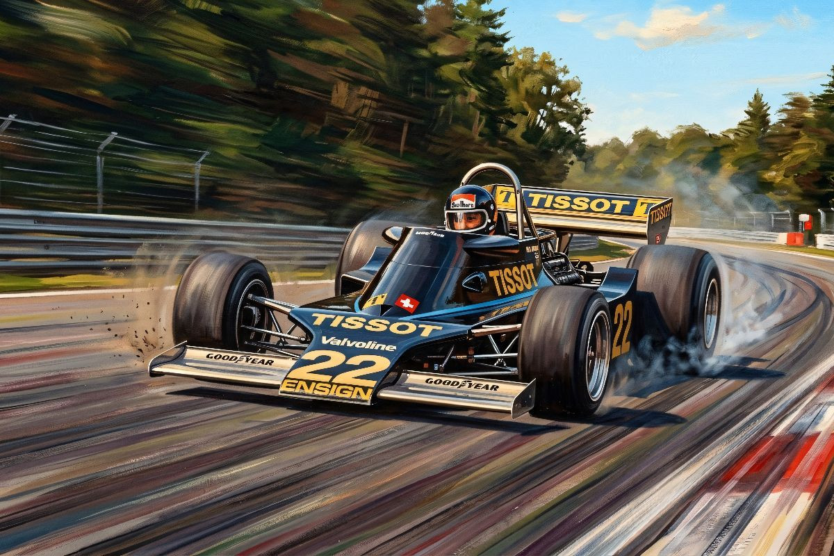 In der Weltmeisterschaft der Formel 1 des Jahres 1976 war Jacky Ickx im Ensign-Ford eher glücklos.