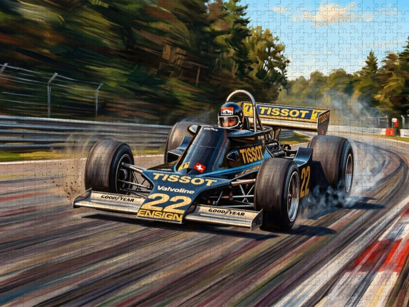 In der Weltmeisterschaft der Formel 1 des Jahres 1976 war Jacky Ickx im Ensign-Ford eher glücklos.