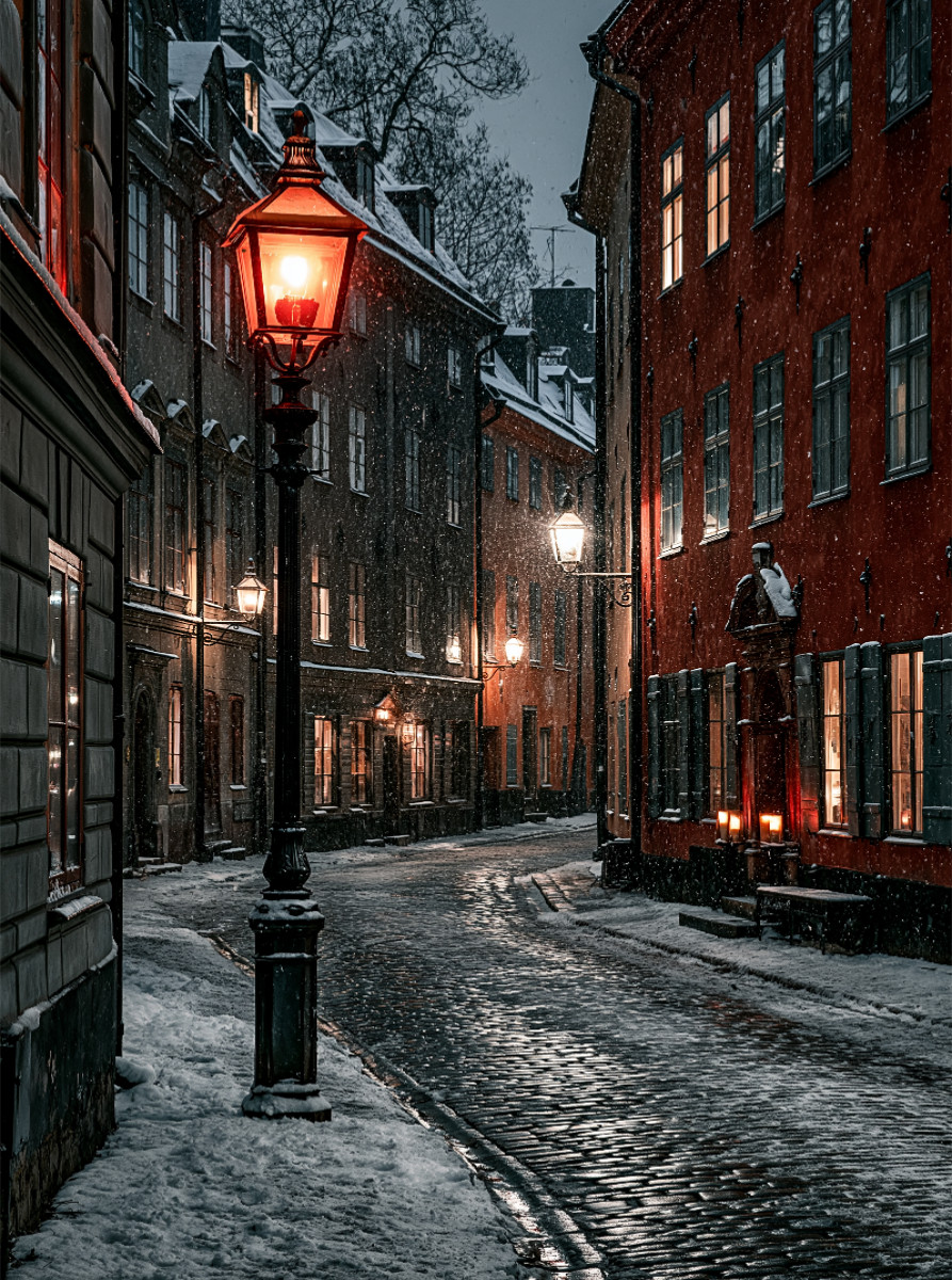 Stockholm, zwischen Eis und Licht