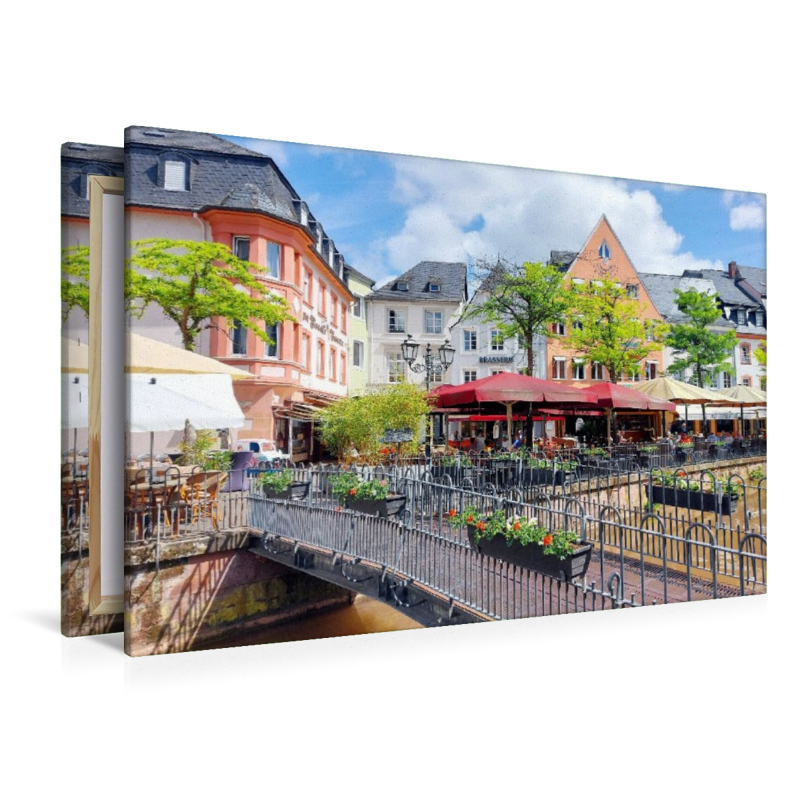 Klein-Venedig der Stadt Saarburg in Rheinland-Pfalz