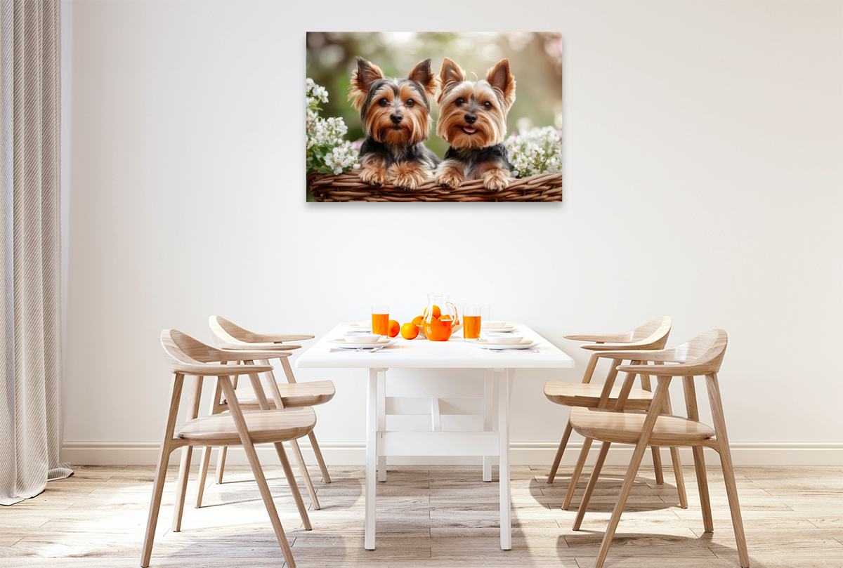 Yorkshire Terrier - Ein Korb voller Freude