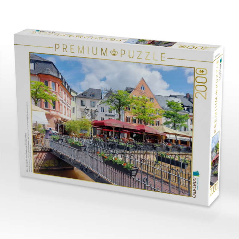 Klein-Venedig der Stadt Saarburg in Rheinland-Pfalz