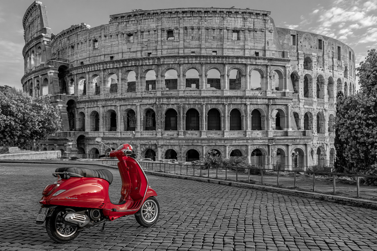 Rom, Dolce Vita im Morgenlicht