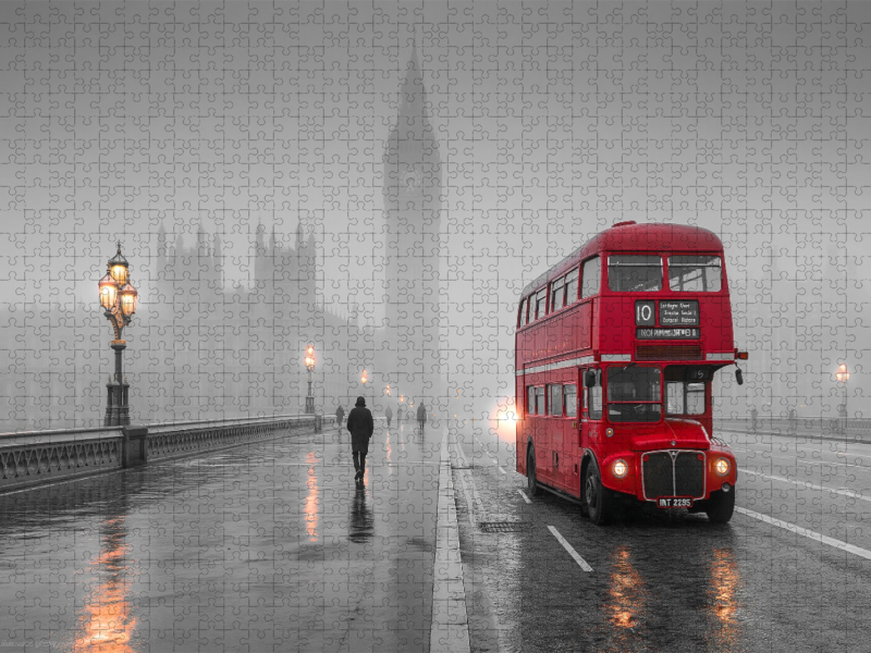 London, zeitlose Ikone im Nebel