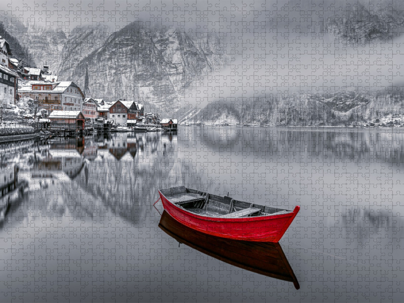 Hallstadt, Stilvoll durch den Winter
