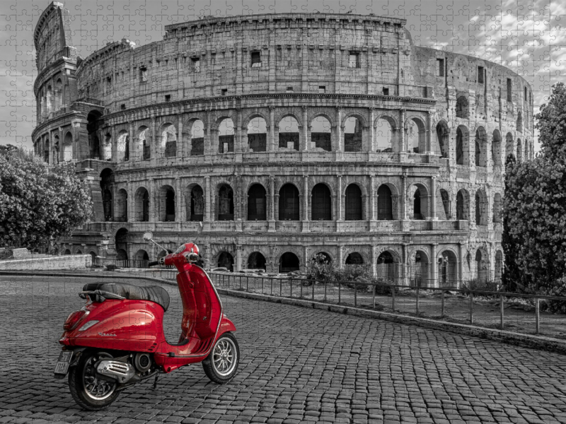 Rom, Dolce Vita im Morgenlicht