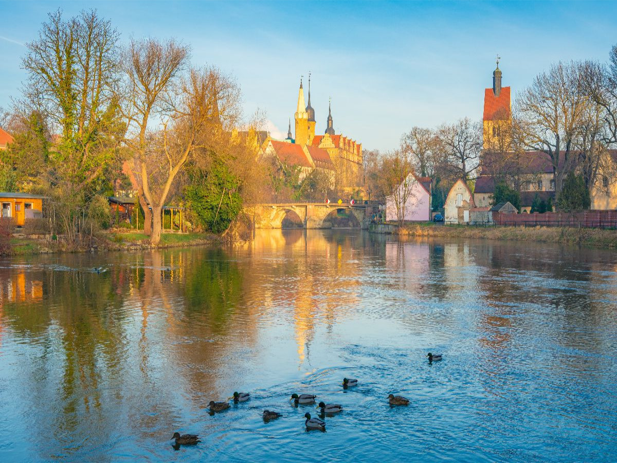 Wintermorgen in Merseburg
