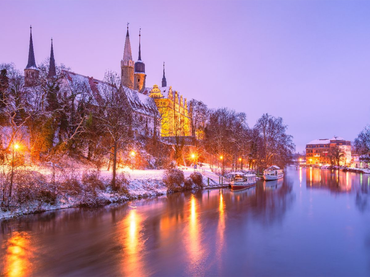 Winter in Merseburg