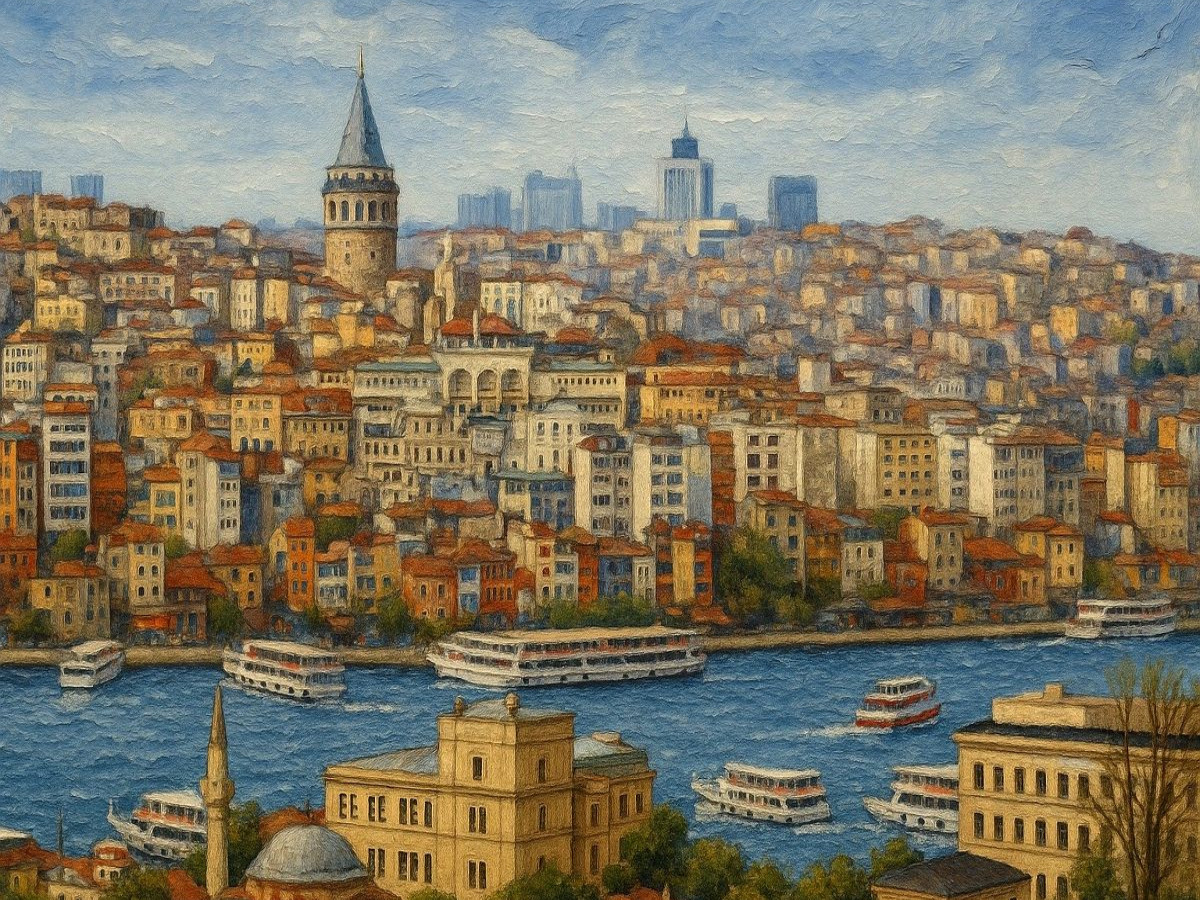 Istanbul Panormablick (Istanbul Panorama)