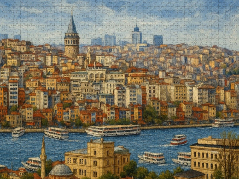 Istanbul Panormablick (Istanbul Panorama)