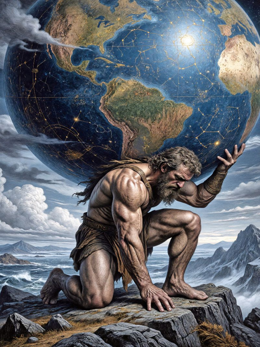 Atlas und die Last der Welt