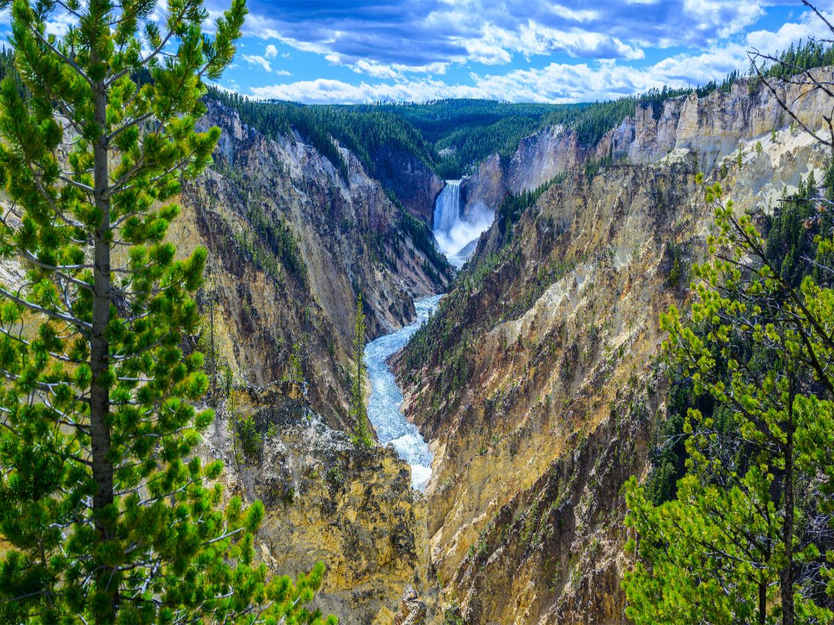 Grand Canyon of the Yellowstone, Wyoming